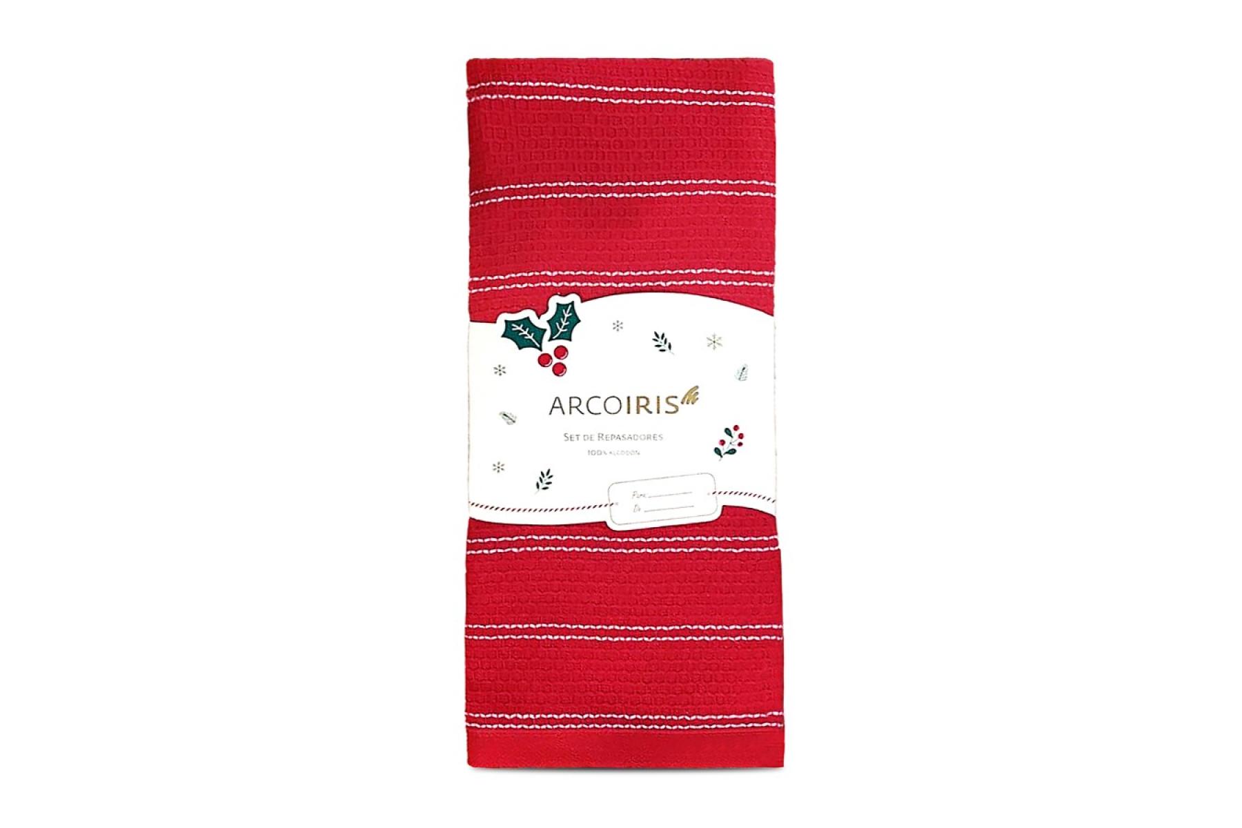 Set x 2 Repasadores Arcoiris