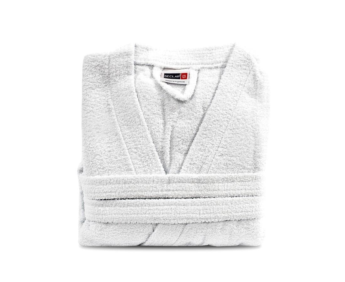Bata de Toalla Doble Felpa Seclar® | Blanco
