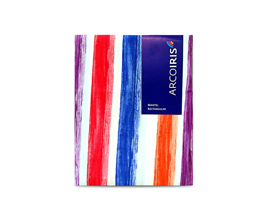 Mantel Arcoiris® Modelo Tai | Rayado