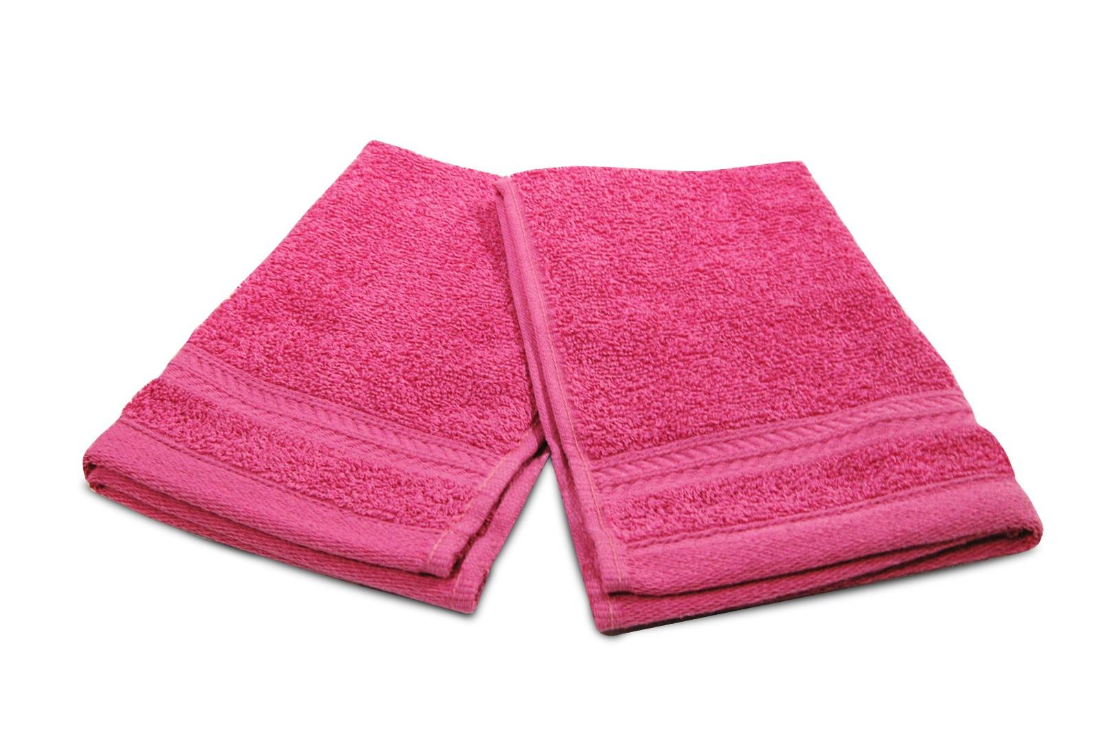 Toalla de mano Arcoiris® (400 grs.|m2) |Rosa Chicle