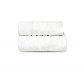 Set de Toalla y Toallón Arcoiris® Línea Hotelera Premium (600 grs./m2) | Blanco
