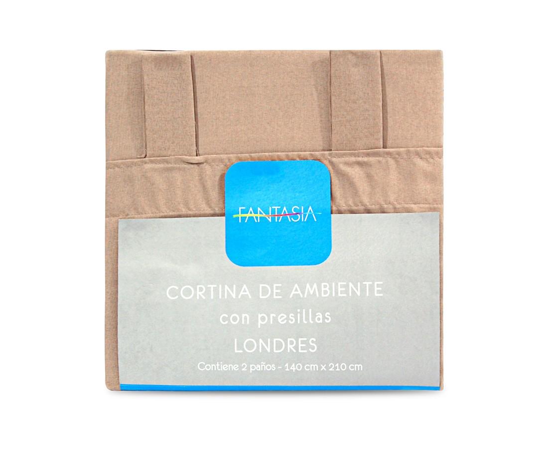 Cortina de Ambiente Fantasía® | Londres Tostado