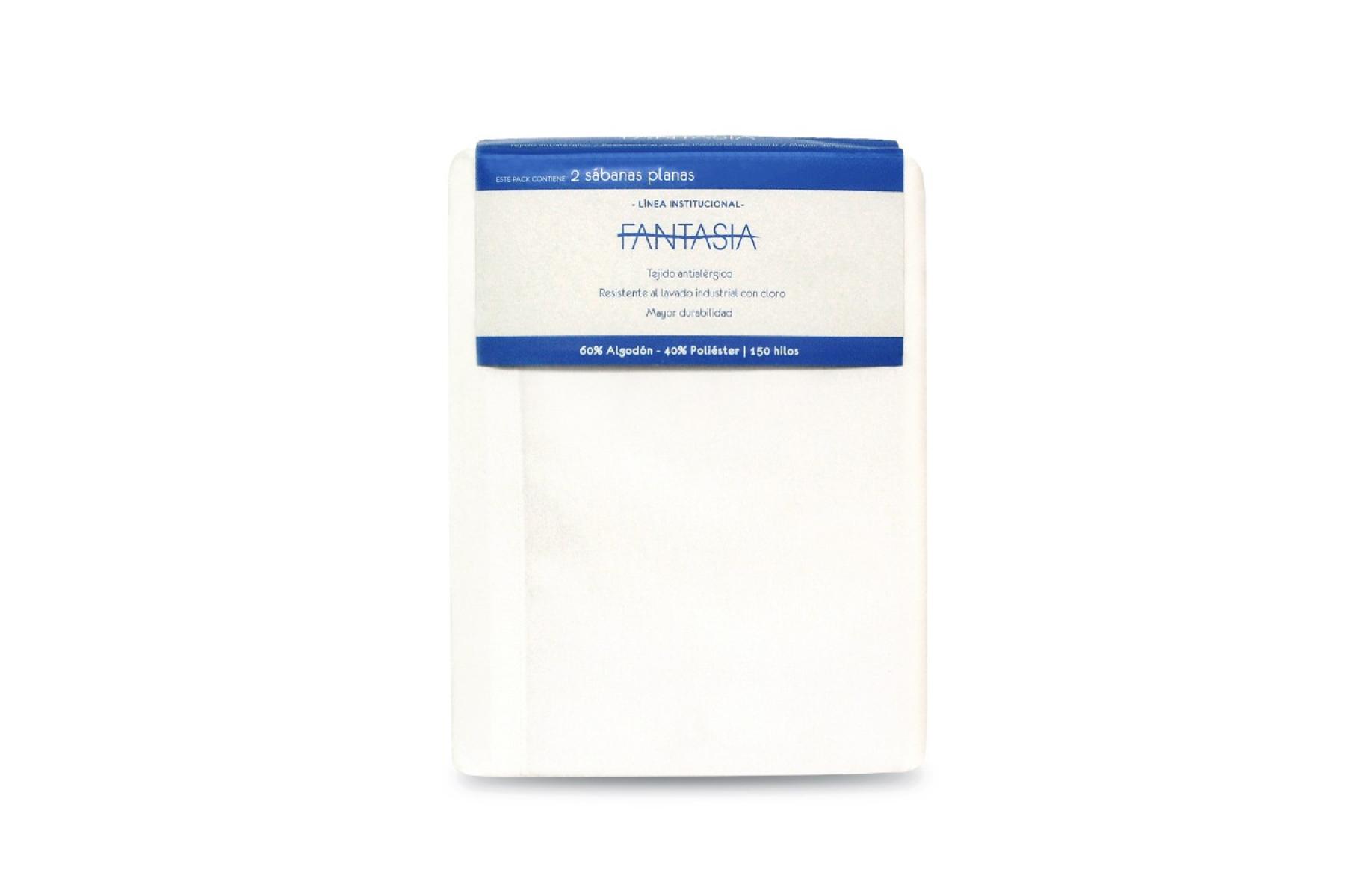 Pack x 2 Sábanas Planas Fantasía