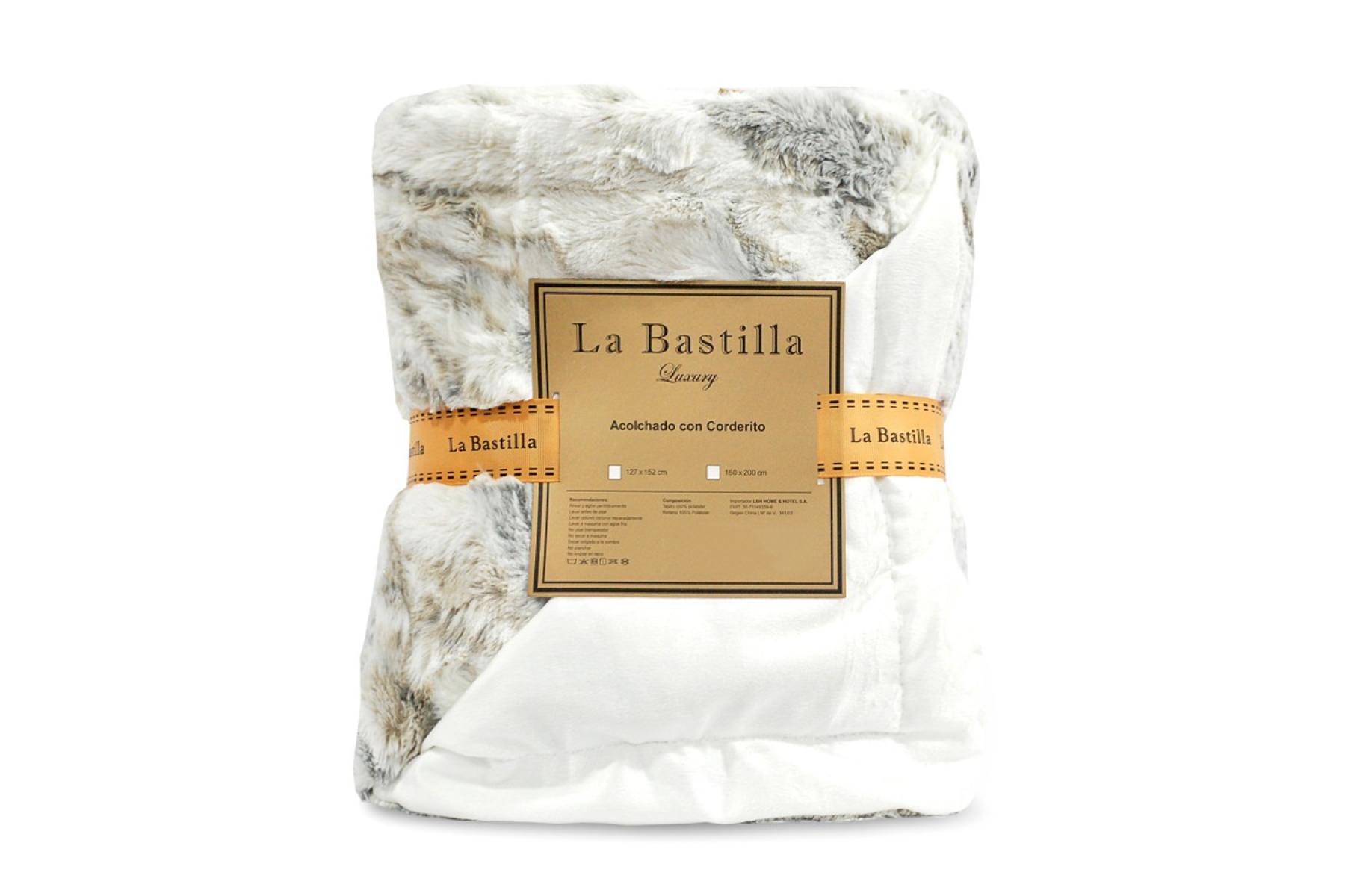 Manta Tejida Con Corderito LA BASTILLA