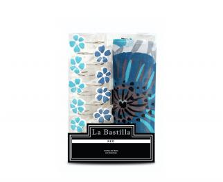 Cortina de Baño con Ganchos LA BASTILLA® Línea Neo | Modelo Liberia