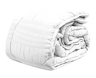 Acolchado LA BASTILLA®  Línea Luxury | Cloqué Blanco