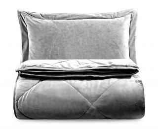 Acolchado Velvet LA BASTILLA® Línea Supreme | Gris