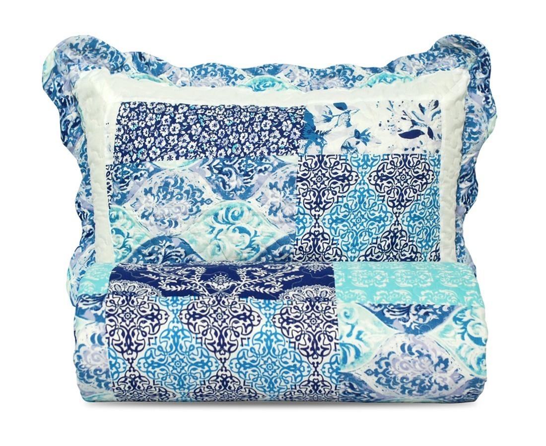 Cubrecama Patchwork LA BASTILLA® Línea Neo | Modelo Kalunga