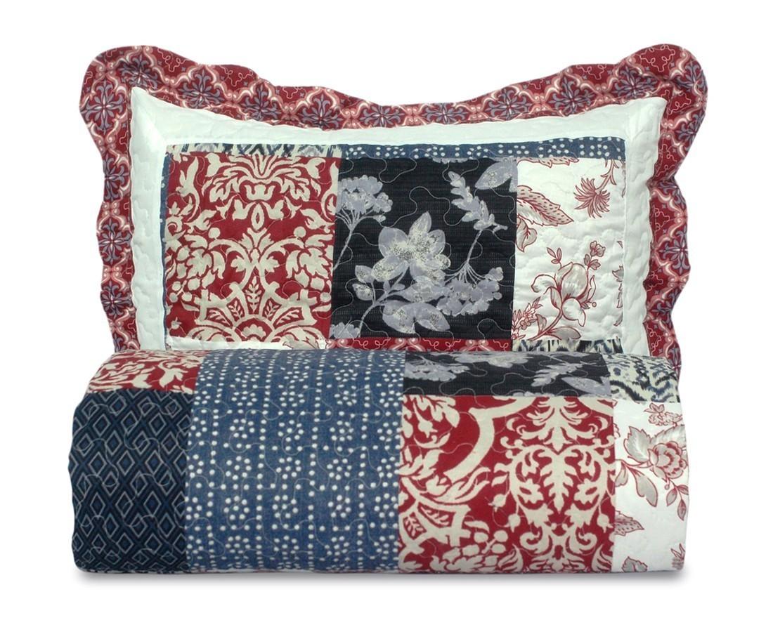Cubrecama Patchwork LA BASTILLA® Línea Neo | Modelo Tiumén