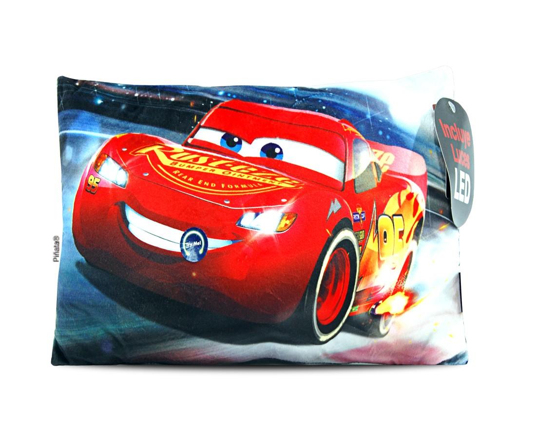 Almohadón Piñata® Personaje | Modelo Cars luz LED
