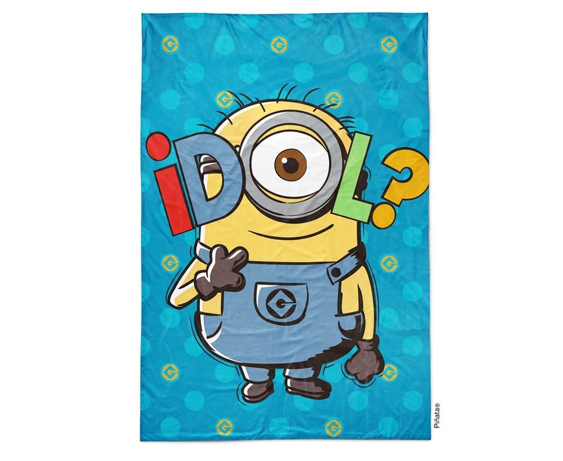 Frazada Flannel Piñata® | Modelo Minions