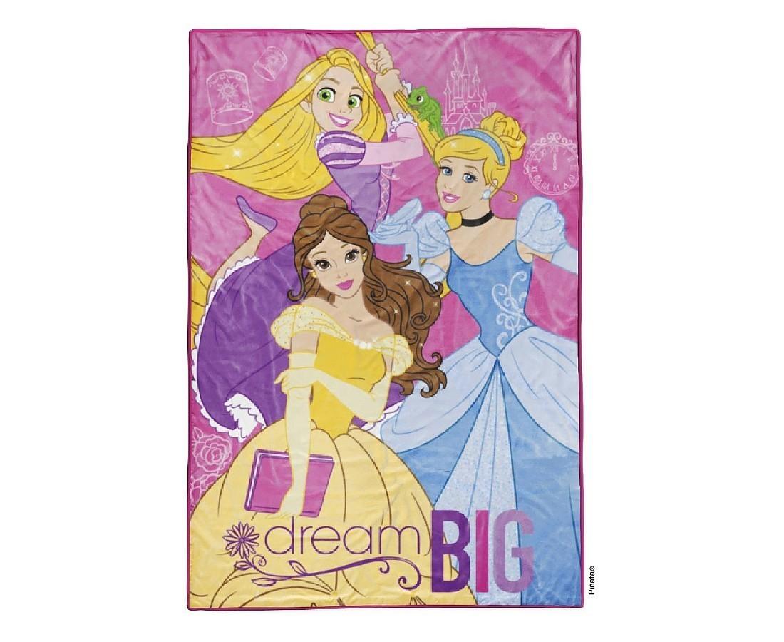 Frazada Simil Piel Piñata® | Modelo Princesas