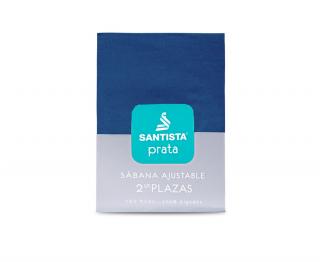 Sábana Ajustable Santista® Línea Prata (150 Hilos) |2½ Azul