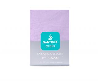 Sábana Ajustable Santista® Línea Prata (150 Hilos) |1½ Lila
