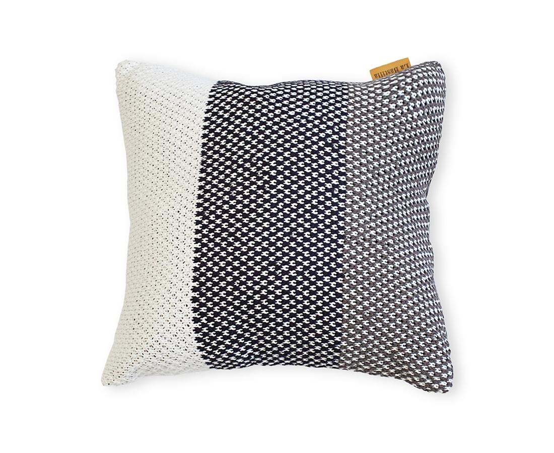 Almohadón Tejido LA BASTILLA® | Modelo Edimburgo Gris